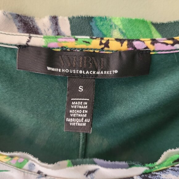 WHBM Woven Dolman Tee, Size S, Like New - Picture 5 of 5